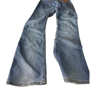 Levi's 518 Super Low Boot Cut Jeans Women's Size 1 Jr Light Wash Stretch Denim